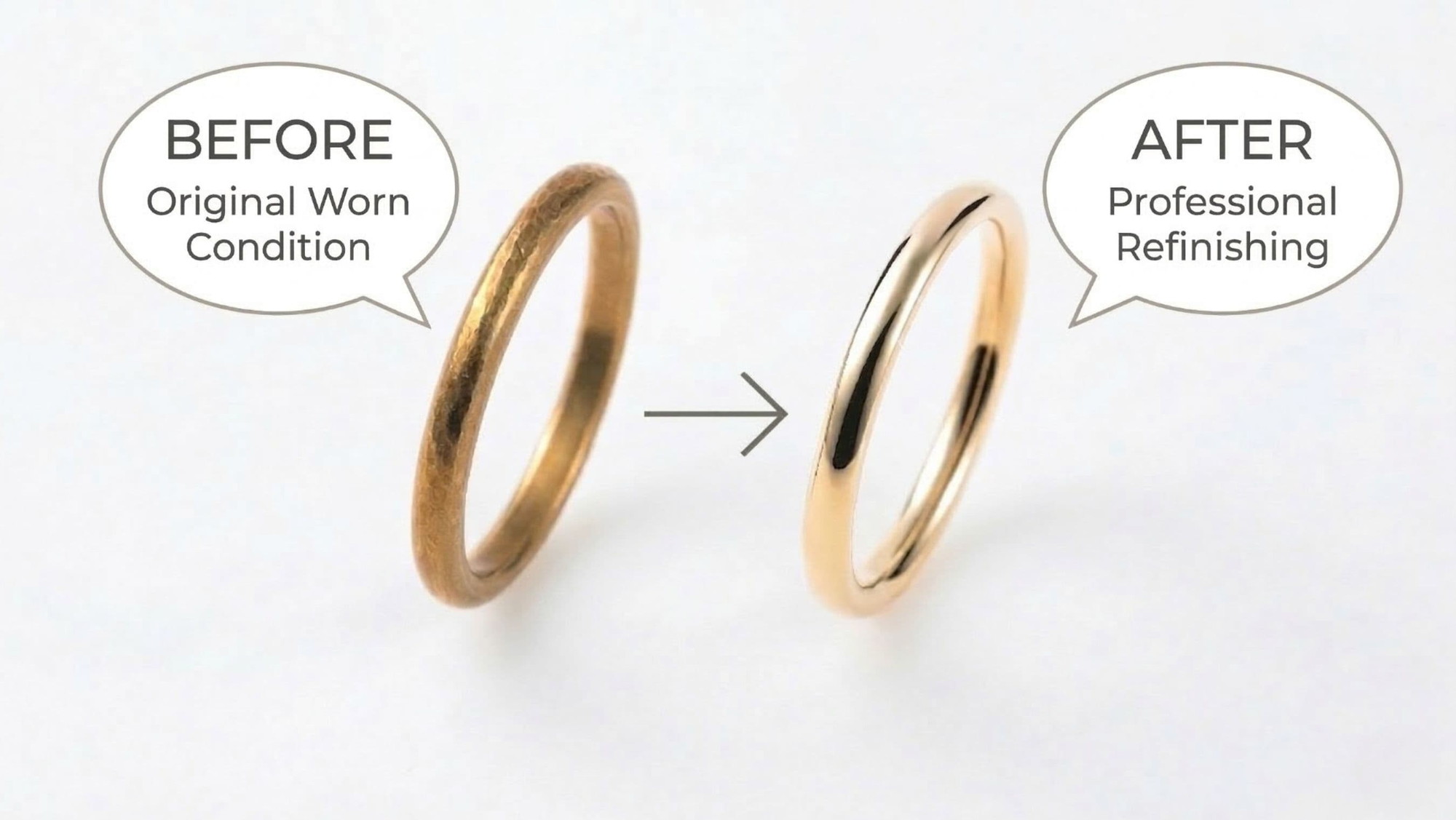 結婚指輪生涯無料メンテナンスの実例
