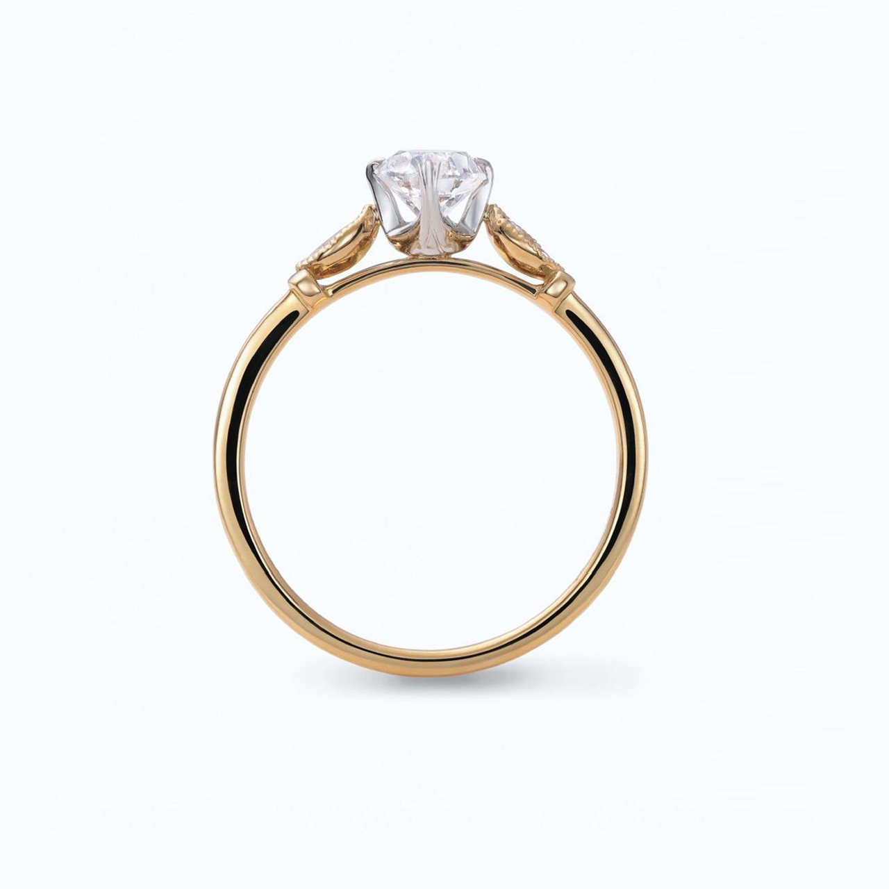 トラディショナルスタイルオーバルカットダイヤモンド-2