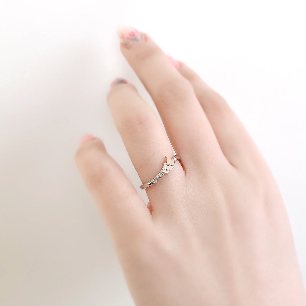 蝶のゆびわ Btype-4 蝶のゆびわ Btype-4