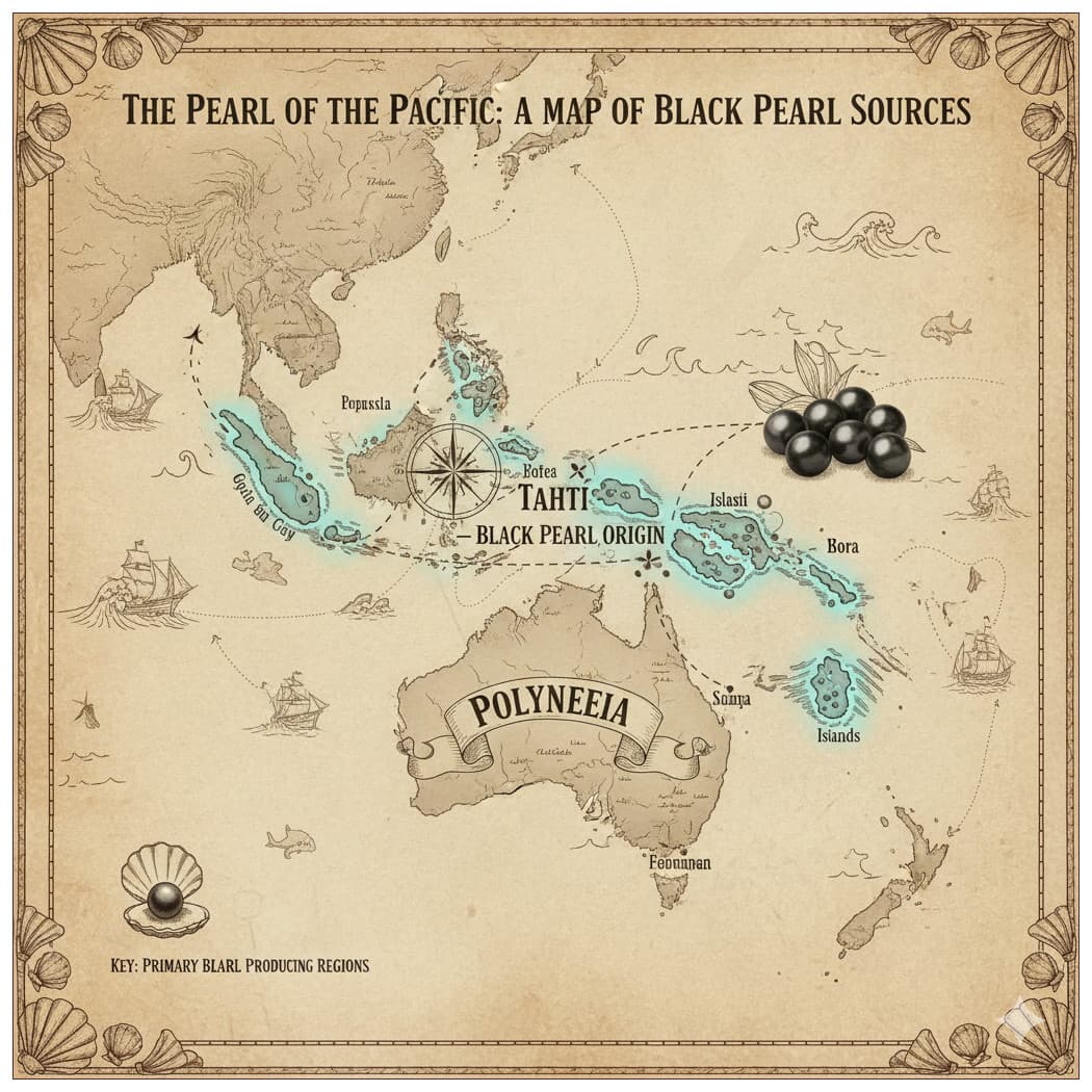 南洋黒真珠ネックレス-6 南洋黒真珠ネックレス-6