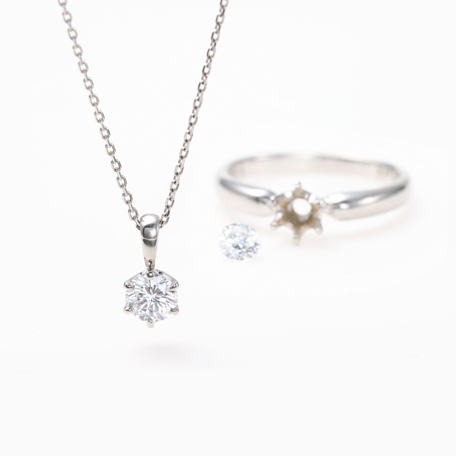 エンゲージリングをペンダントトップへ-After-4 エンゲージリングをペンダントトップへ-After-4