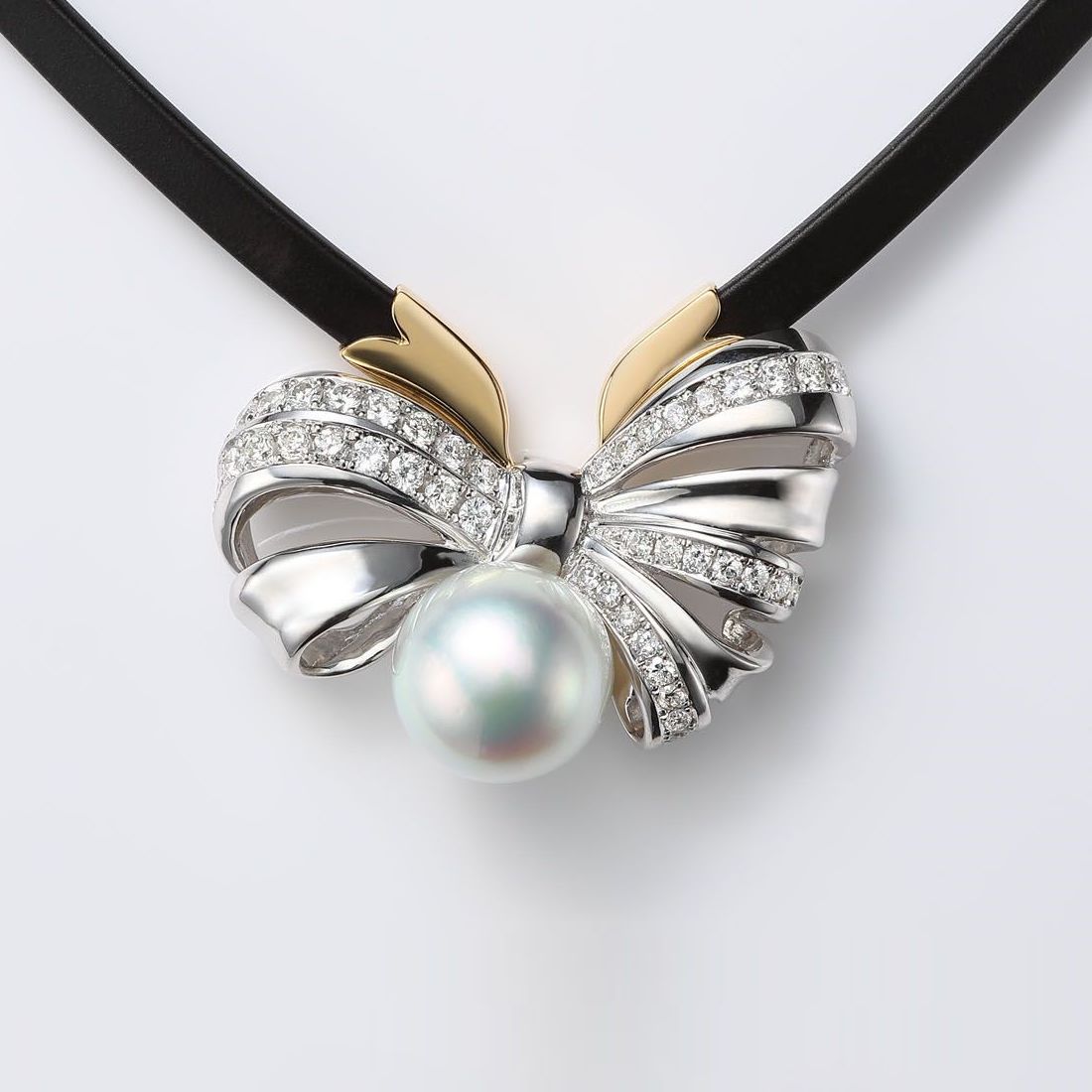 パールリングをブローチペンダントに-After-1 パールリングをブローチペンダントに-After-1