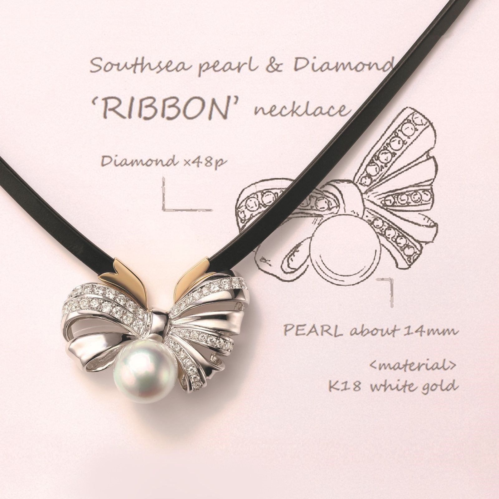 パールリングをブローチペンダントに-After-4 パールリングをブローチペンダントに-After-4