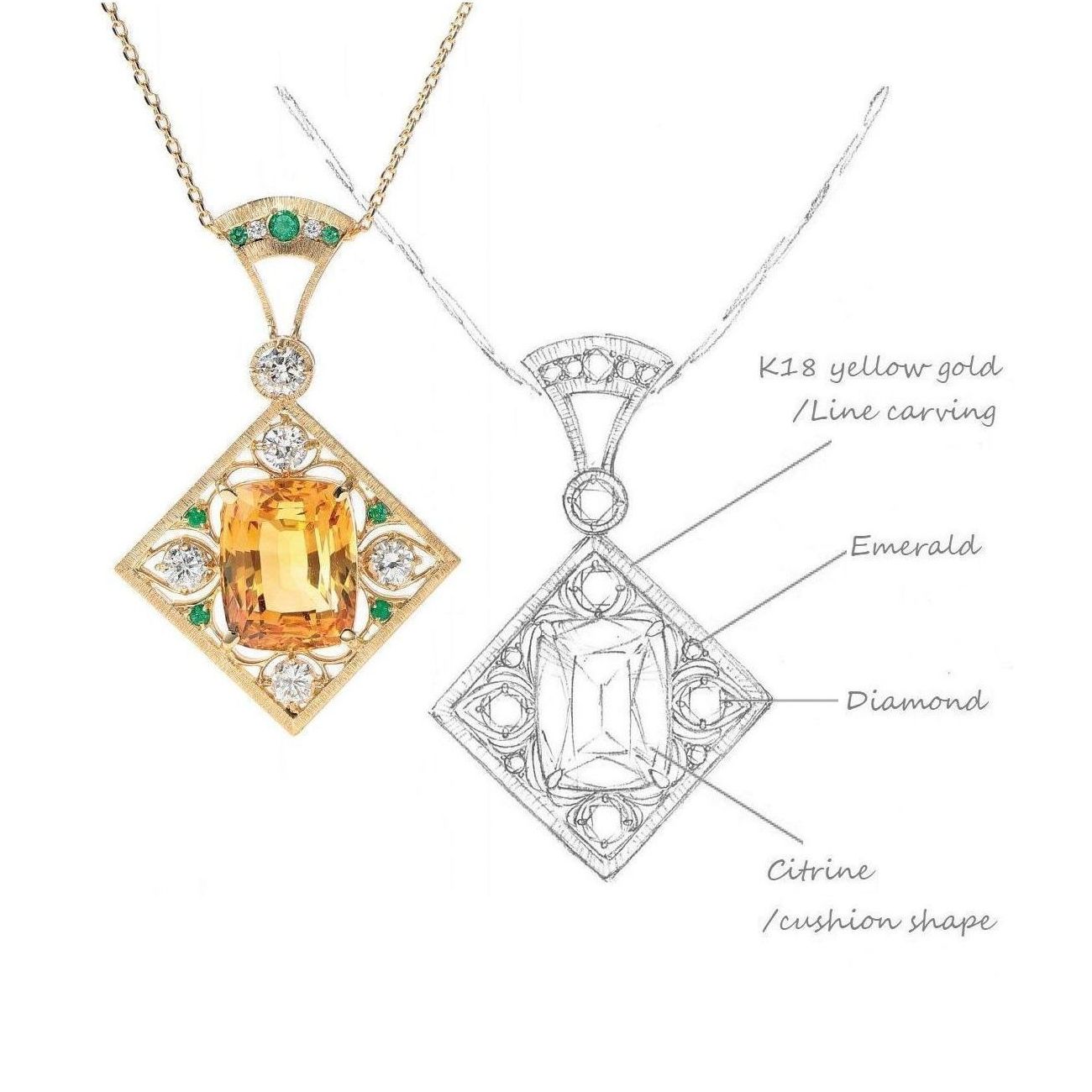 使わなくなった指輪をペンダントトップへ-After-4 使わなくなった指輪をペンダントトップへ-After-4