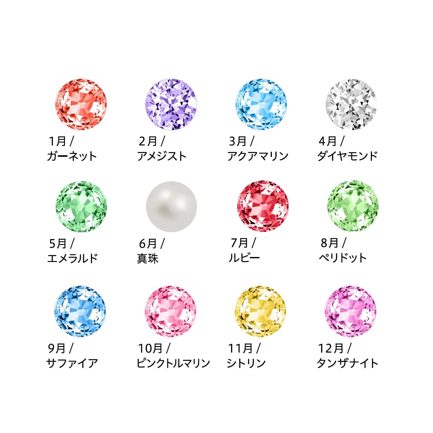誕生石の指輪 「CHOU CHOU/シュシュ」 誕生石の指輪 「CHOU CHOU/シュシュ」