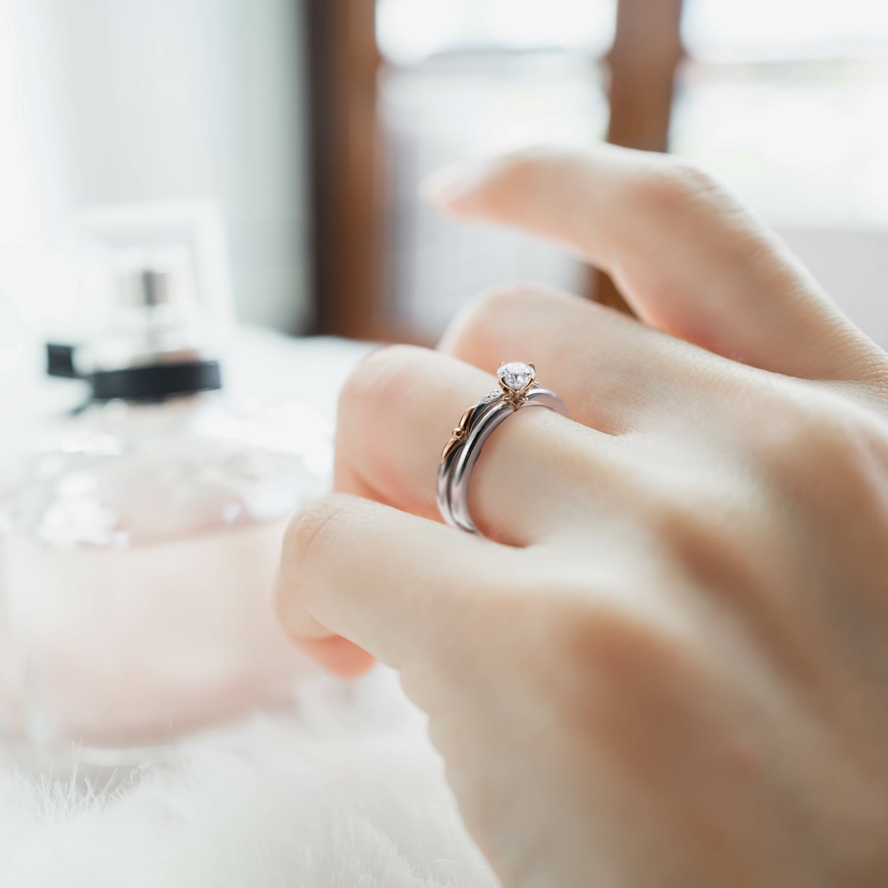 『新芽のゆびわ』セットリング-3