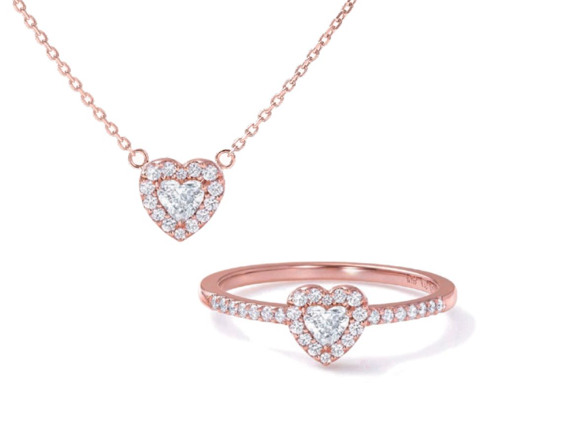 限定制作「ハートダイヤのミルクラウン」 限定制作「ハートダイヤのミルクラウン」