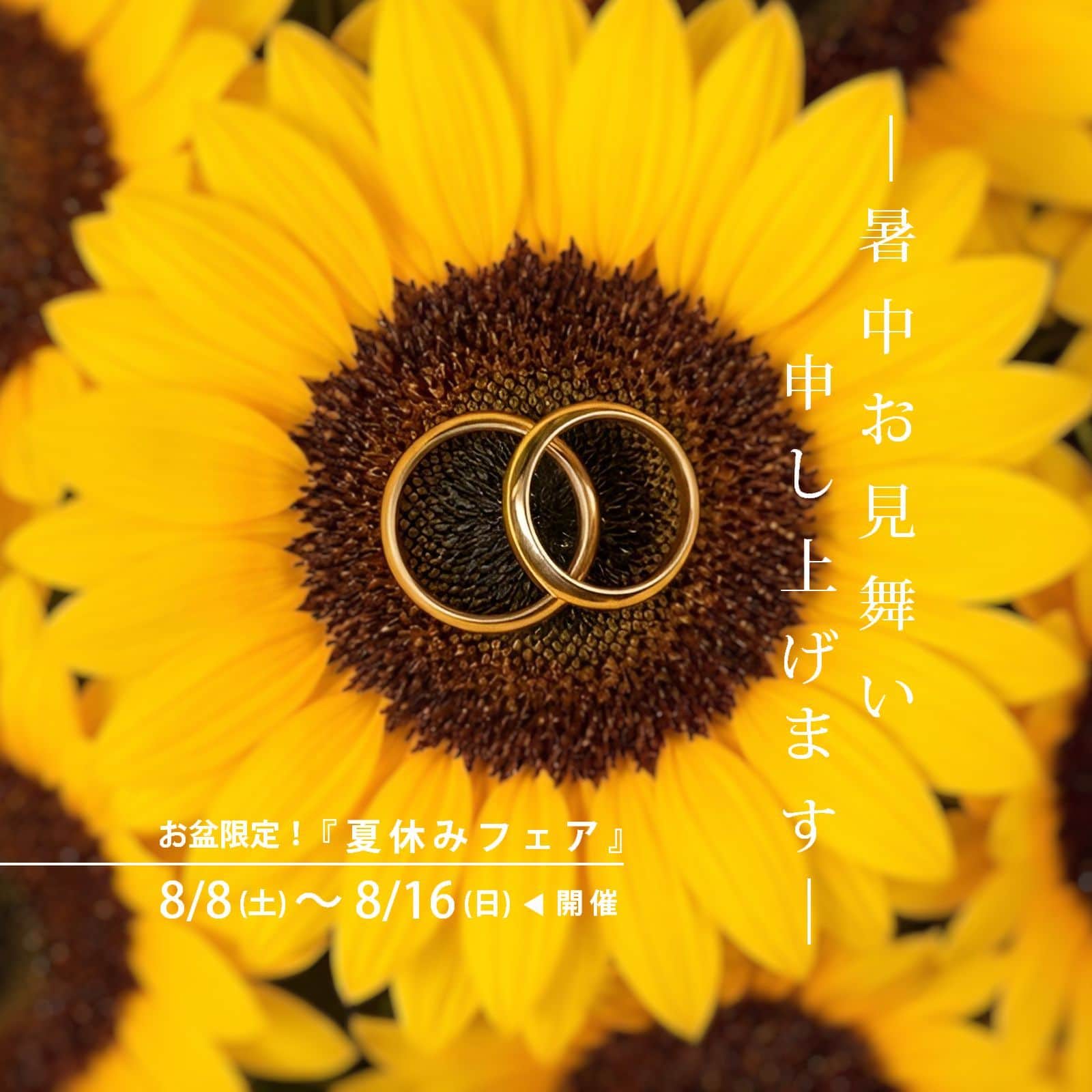 お盆限定！『夏休みフェア』